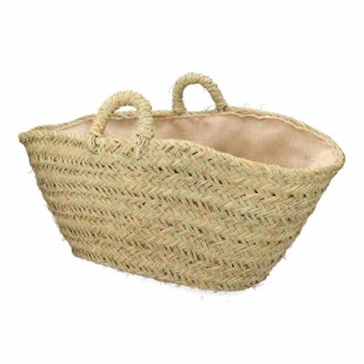 Mand voor hout EDM Esparto 60 x 35 x 45 cm 60 x 45 x 35 cm Ovaal