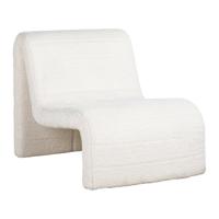 Richmond Fauteuil 'Kelly' Chenille, kleur Wit - thumbnail