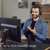 EPOS Impact 1061T ANC On Ear headset Computer Bluetooth Stereo Zwart Noise Cancelling Headset, Incl. oplaad- en dockingstation - thumbnail