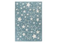 KAYOOM Kinder vloerkleed (Sterren blauw, 80cm x 150cm) - thumbnail
