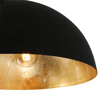 Steinhauer Hanglamp semicerikel 2556 zwart goud