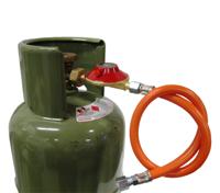 Gimeg Gasdrukregelaarset Afblaas 1/4 Inch Links 30Mbar 60 cm - thumbnail