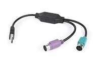USB naar PS/2 adapterkabel, 0,3 m - thumbnail