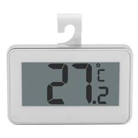 Grote LCD Koelkast thermometer met instelbare standaard magneet digitale thermometer (wit) - thumbnail