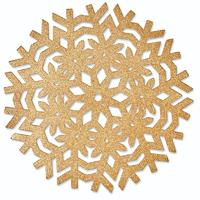 Unique Living placemat ice 38cm goud - thumbnail