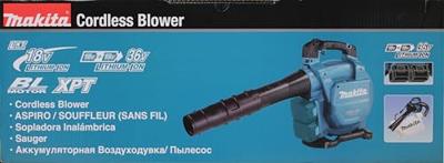 Makita DUB363PT2V Bladblazer, Bladzuiger Accu Incl. 2 accus, Incl. oplader 36 V - thumbnail