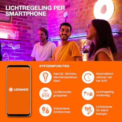 LEDVANCE SMART + PLANON PLUS TUNABLE WHITE 4058075525382 LED-paneel 36 W Warmwit tot koudwit Wit