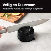 AnySharp Evo Messenslijper - Zwart - thumbnail