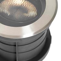 QAZQA Set van 6 grondspot staal AR111 verstelbaar IP65 - Delux Honey - thumbnail