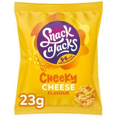 Snack a Jacks - Rijstwafels Cheese - 8x 23g