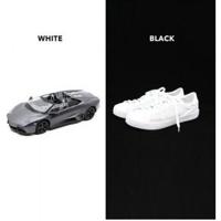 Orangemonkie F3BD Achtergronden voor Foldio3 wit/zwart M2200R - thumbnail