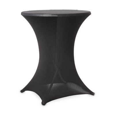 Statafelrok - zwart - polyester - 80x110 cm Statafelrok - zwart - polyester - 80x110 cm