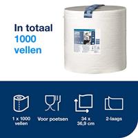 Poetspapier tork w1 heavy duty premium 2laags wit - thumbnail