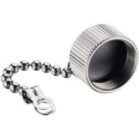 Lumberg 0383 Afdekkap Zilver 1 stuk(s) - thumbnail