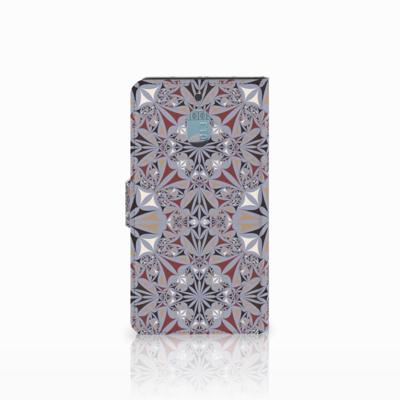 Nokia 2.1 (2018) Bookcase Flower Tiles Nokia 2.1 (2018) Bookcase Flower Tiles