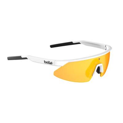 Bollé sportbril "micro edge" glasses micro edge white mat./phantom br.red