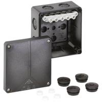 Spelsberg 49140601 Verbindingsdoos (l x b x h) 110 x 110 x 67 mm Zwart IP65 - thumbnail
