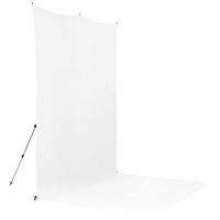 Westcott X-Drop Pro rimpelbestendige achtergrond - High-Key White Sweep (8' x 13') - thumbnail