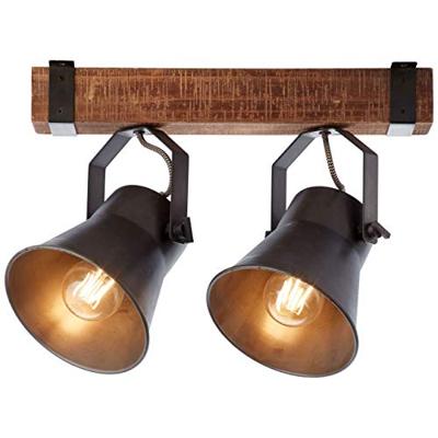 Brilliant 82129/46 Plow Plafondlamp E27 10 W Zwart Brilliant 82129/46 Plow Plafondlamp E27 10 W Zwart