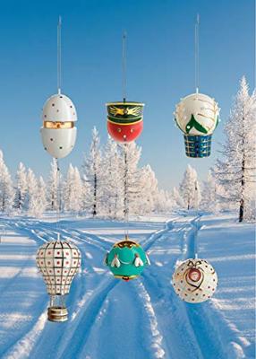 Alessi Fleurs de Jori Kerstornament 'Mongolfiera Reale'