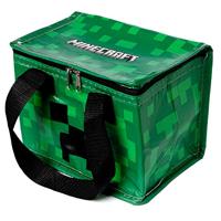 Minecraft Creeper RPET Duurzame Koeltas Lunchtas - thumbnail
