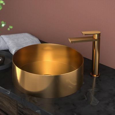 Waskom AquaSplash Vazano 40 cm Mat Rose Goud Aquasplash