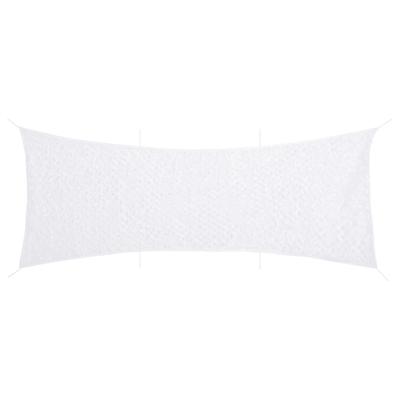VidaXL Camouflagenet met opbergzak 623x203 cm wit