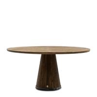 Rivièra Maison Ronde Eettafel 'Siroko Beach' Gerecycled Eikenhout, 160cm - thumbnail