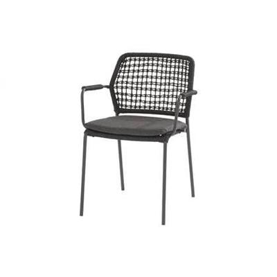 Taste Barista Stapelstoel Antracite B 59 x D 58 x H 80 cm 4SO - 4so