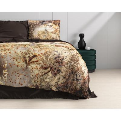 RoyalTextile - Inferno Dekbedovertrek Katoen-Satijn - Taupe - 240 x 220