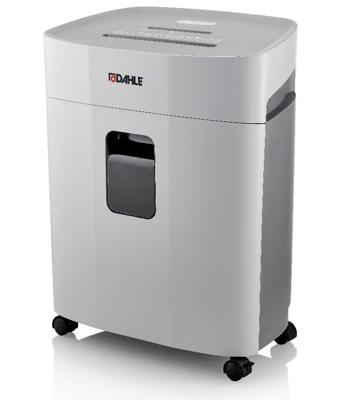 Dahle PaperSAFE® 420 Papierversnipperaar 10 vellen Cross cut 2 x 15 mm P-5 25 l Ook geschikt voor Nietjes, Creditcards, CDs, DVDs