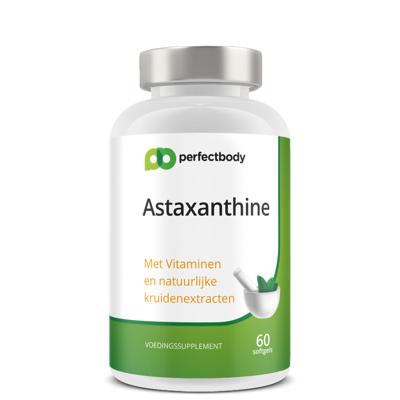 Astaxanthine softgels - Krachtige antioxidant - 4mg dosering - 60 softgels PerfectBody