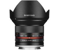 Samyang 12mm T2.2 NCS VDSLR Sony E Zwart - thumbnail