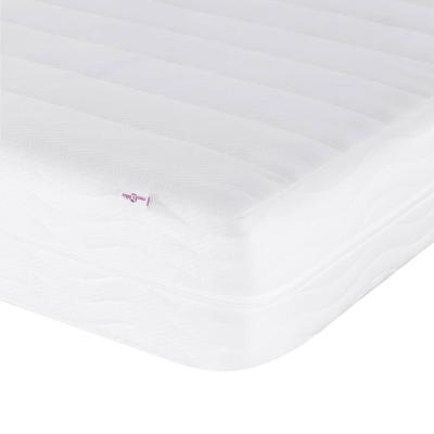 Bed met matras kunstleer zwart 140x200 cm - thumbnail
