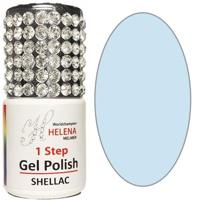 1 STEP GELPOLISH Kleur 47-Lichtblauw met Zomerse Frisse Finish - thumbnail