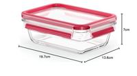 Emsa Clip & Close Glazen vershoudbakje, 0,7 L doos - thumbnail