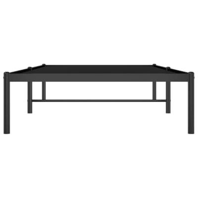 Bedframe metaal zwart 90x190 cm