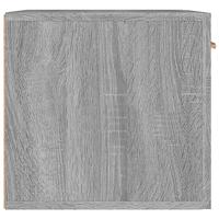 Wandkast 60x36,5x35 cm bewerkt hout grijs sonoma eikenkleurig - thumbnail