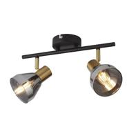 Searchlight PlafondlampWestminster met smoke glas 2-lichts - 23801-2SM - thumbnail