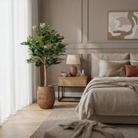 Vijgen Kunstplant op stam 110cm - thumbnail