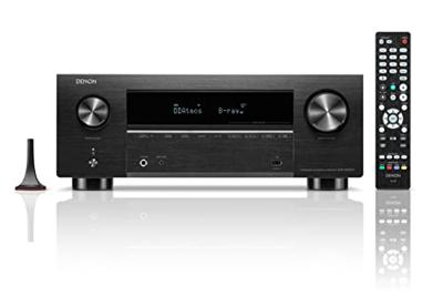 Denon: AVC-X3800H 9.4-Kanaals 8K AV-Receiver - Zwart
