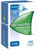Kauwgom 4mg menthol mint - thumbnail