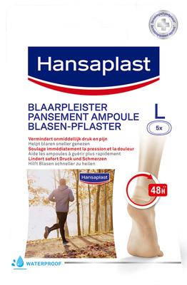 Hansaplast Blaarpleisters 5 Grote Pleisters