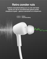 Belkin SoundForm ANC Oortjes met Draad met USB-C Connector, In-Ear Koptelefoon met Microfoon - Earbuds voor iPhone 17, iPhone 16, iPad Mini, Galaxy S25, Google Pixel 10, Android en Meer - Wit - thumbnail