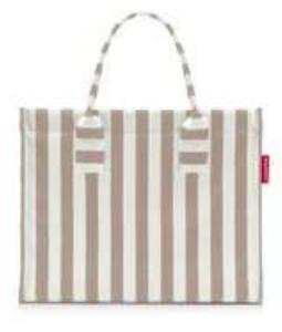 Reisenthel Daily Shopper-Summerstripes coffee