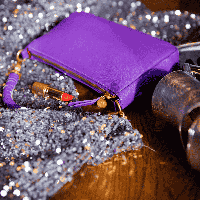 Kleine handtas dames - paars - MŌSZ Coco S - thumbnail