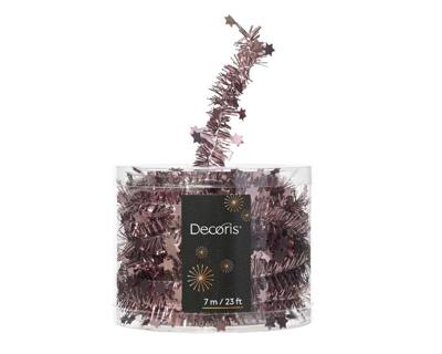 Lametta guirlande pet d3l700 cm roze Decoris - Decoris Lametta guirlande pet d3l700 cm roze Decoris - Decoris