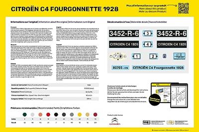 Heller 1/24 Citroen C4 Fourgonnette 1928 Heller 1/24 Citroen C4 Fourgonnette 1928