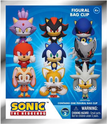 Sonic the Hedgehog 3D Bag Clip Blind Bag - Series 2