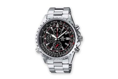 Casio 527D-1AVEF Zwart Zilverkleurig Heren horloge